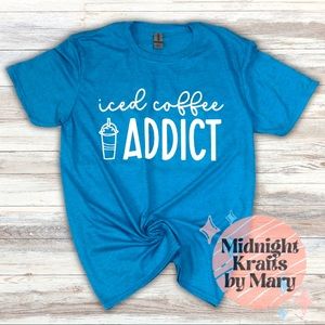 Iced coffee Addict shirt